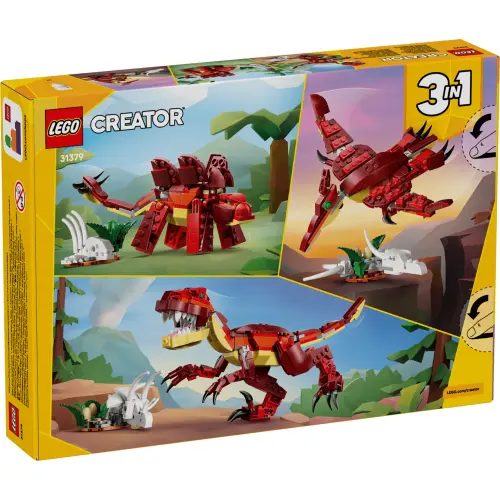 LEGO Creator 3 in 1 31379 Fierce Dinosaur 283 Pcs's photo #3
